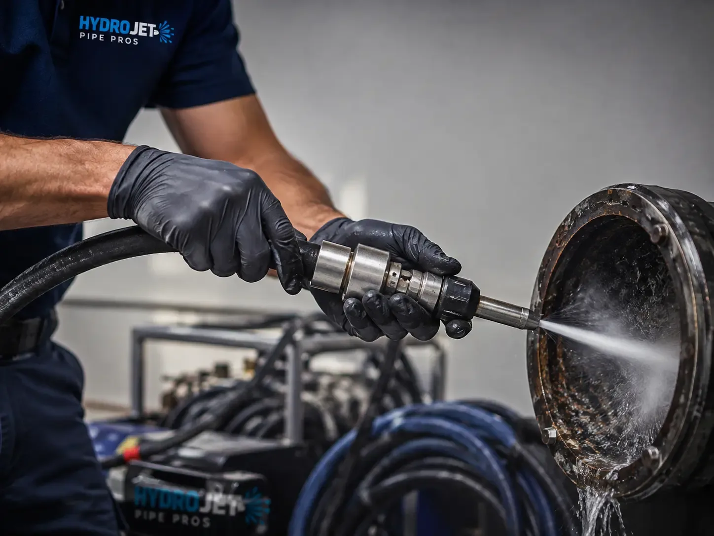 Hydro Jet Pipe Descaling in Stamford, TX